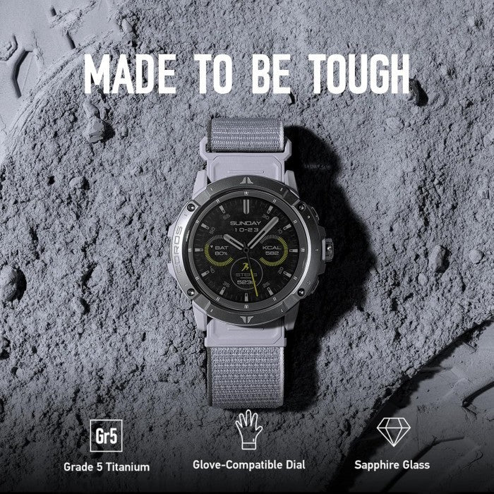 Coros Vertix 2S GPS Adventure Watch - MOON / Jam Tangan Smartwatch Outdoor GPS