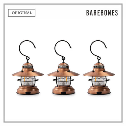 Barebones Edison Mini Lantern (3 PACK) - Lampu Lentera Outdoor Camping