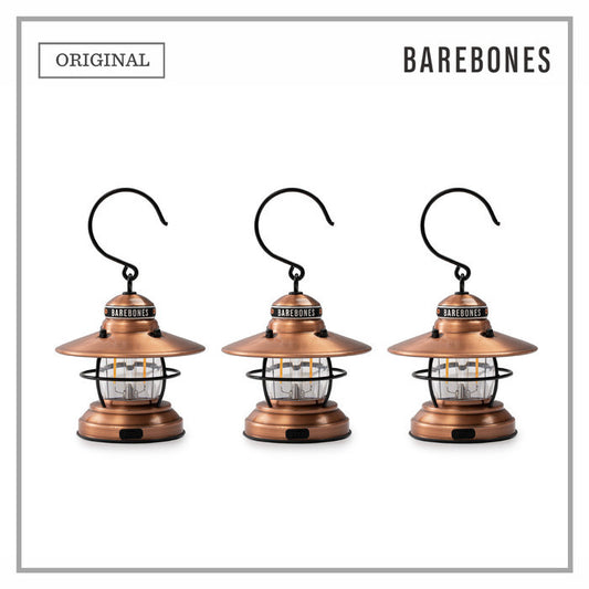 Barebones Edison Mini Lantern (3 PACK) - Lampu Lentera Outdoor Camping