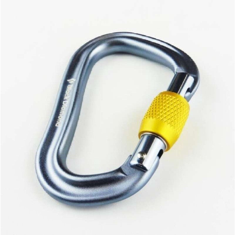 Black Diamond Vaporlock Screwgate Carabiner - Climbing Gear