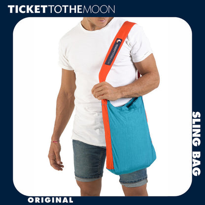 Tas Belanja Lipat Praktis Selempang - Ticket To The Moon Eco Bag SMALL