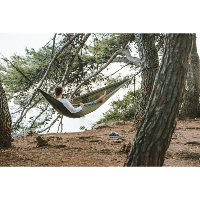 Ticket To The Moon Hammock King size - Army Green / Brown
