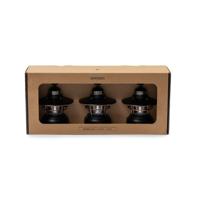 Barebones Edison Mini Lantern (3 PACK) - Lampu Lentera Outdoor Camping
