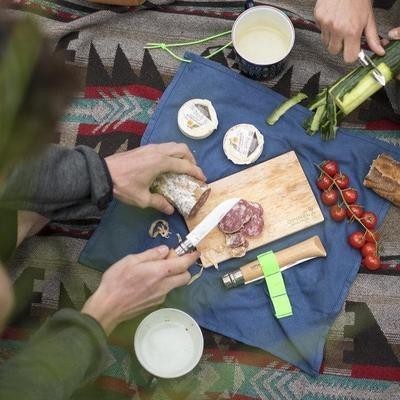 Pisau Bushcraft masak outdoor survival - Opinel Nomad Cooking Kit Set
