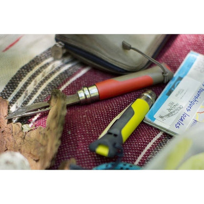 Opinel N 08 OUTDOOR Earth - red