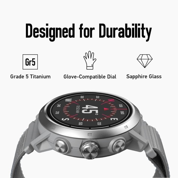 Coros Apex 2 GPS - BLACK / Adventure Outdoor Watch / Jam Tangan Smartwatch Trail Running