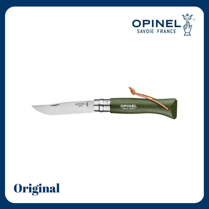 Opinel Trekking No.8 Khaki Folding Knife