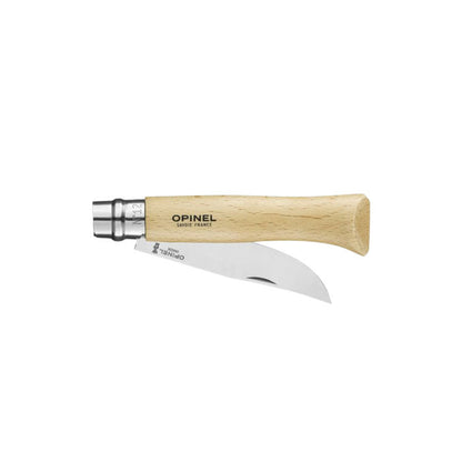 Opinel N°12 Stainless Steel Folding Knife - Pisau Lipat Outdoor