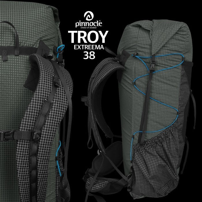 Pinnacle Troy Pro 38L Backpack Robic Extreema - Dark Grey