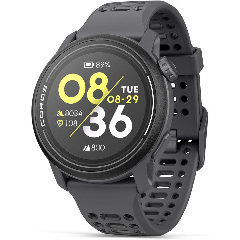 Coros Pace 3 GPS - Black Silicone Band / Running Sport Watch / Jam Tangan Smartwatch Outdoor