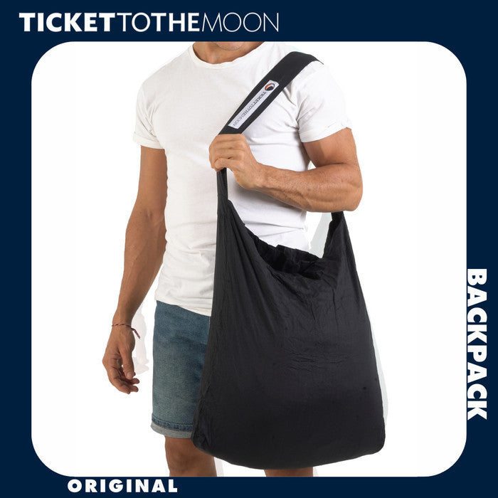 Tas Belanja Lipat Praktis Selempang - Ticket To The Moon Eco Bag LARGE