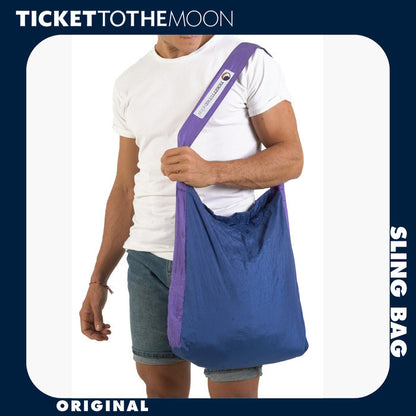 Ticket To The Moon Eco Bag (MEDIUM) - Tas Belanja Lipat Selempang