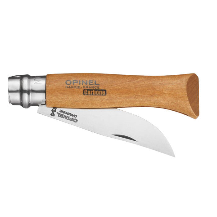 Opinel N°09 Carbon Steel Folding Knife - Pisau Lipat Outdoor Bushcraft