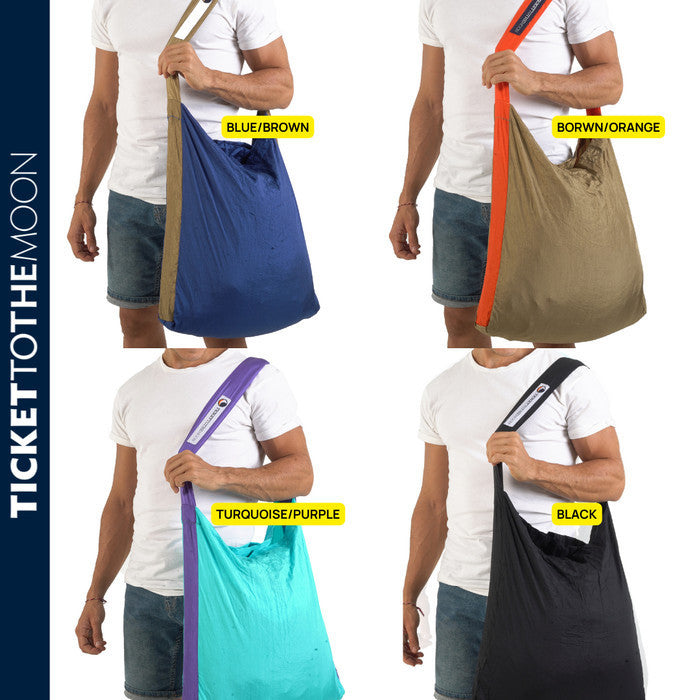 Tas Belanja Lipat Praktis Selempang - Ticket To The Moon Eco Bag LARGE