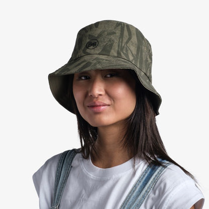 Topi Original Buff Adventure Bucket Hat - Acai Khaki