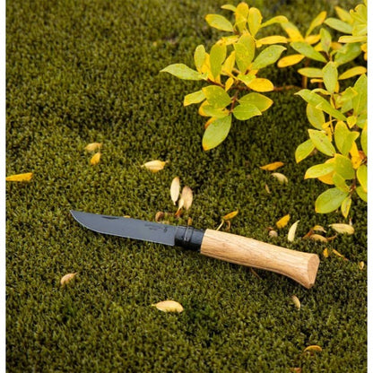 Opinel N°08 Black Oak Stainless Steel - Special Limited Edition