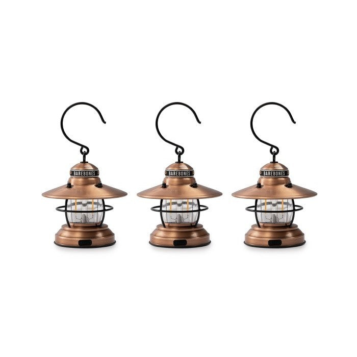 Barebones Edison Mini Lantern (3 PACK) - Lampu Lentera Outdoor Camping