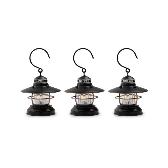 Barebones Edison Mini Lantern (3 PACK) - Lampu Lentera Outdoor Camping