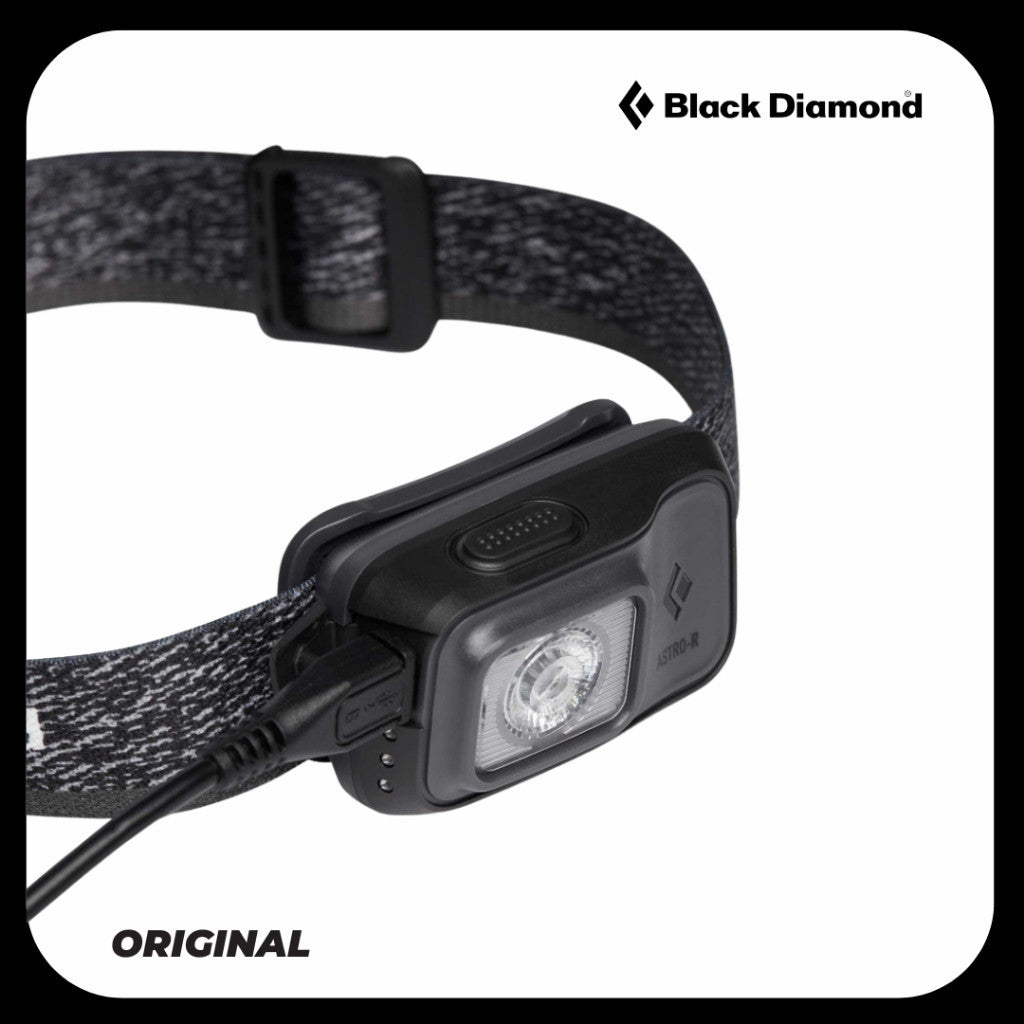 Senter Kepala - Black Diamond Astro 300-R Rechargeable Headlamp