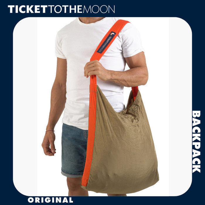 Tas Belanja Lipat Praktis Selempang - Ticket To The Moon Eco Bag LARGE