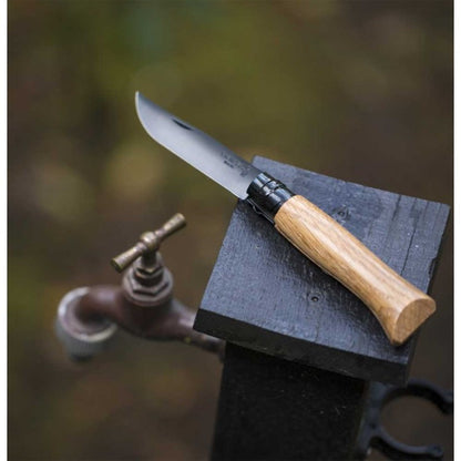 Opinel N°08 Black Oak Stainless Steel - Special Limited Edition