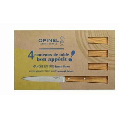 Opinel Set of 4 table knives N°125 Bon Appetit South