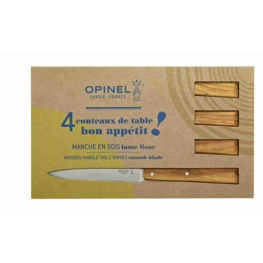 Opinel Set of 4 table knives N°125 Bon Appetit South