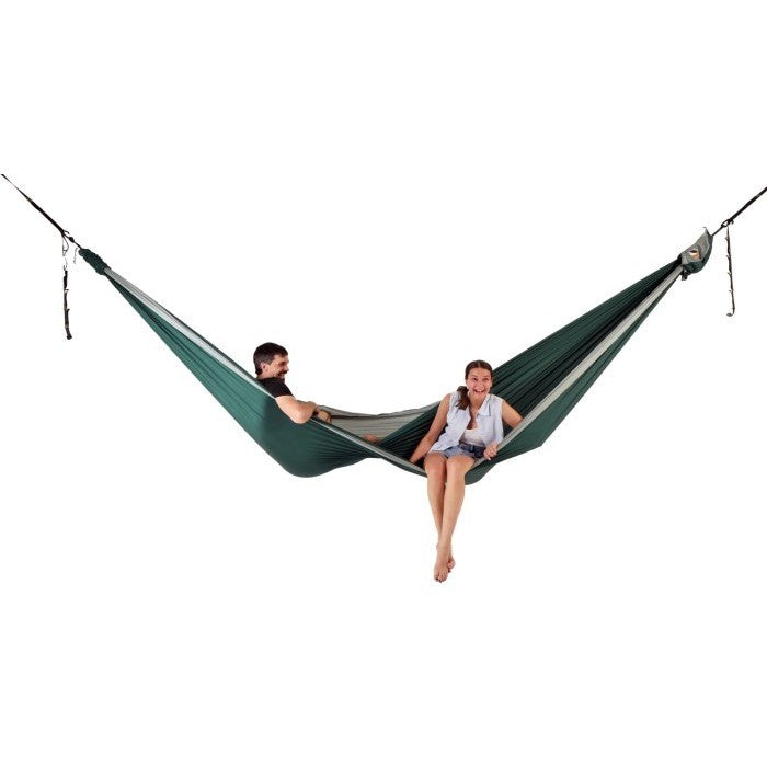 Ticket To The Moon Honeymoon Hammock - Dark Green / Jade Green