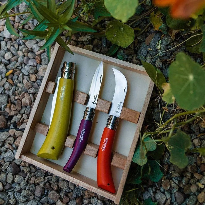 Opinel 3-In-1 Gardener's Tool Box Set - Peralatan Berkebun