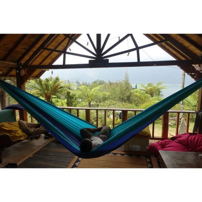 Ticket To The Moon Honeymoon Hammock - Royal Blue / Turquoise