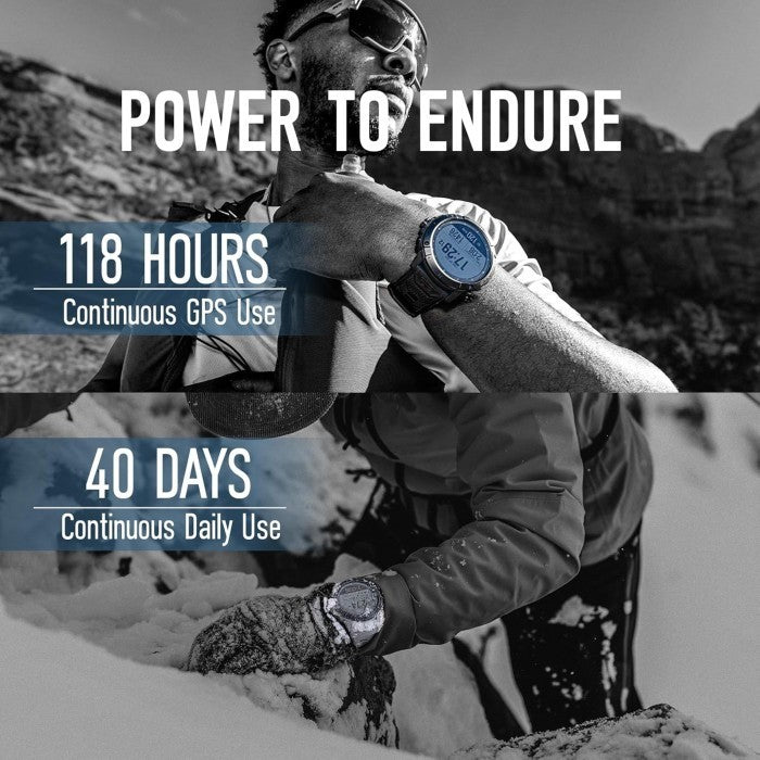 Coros Vertix 2S GPS Adventure Watch - MOON / Jam Tangan Smartwatch Outdoor GPS