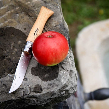 Opinel N°09 Stainless Steel Folding Knife - Pisau Lipat Outdoor