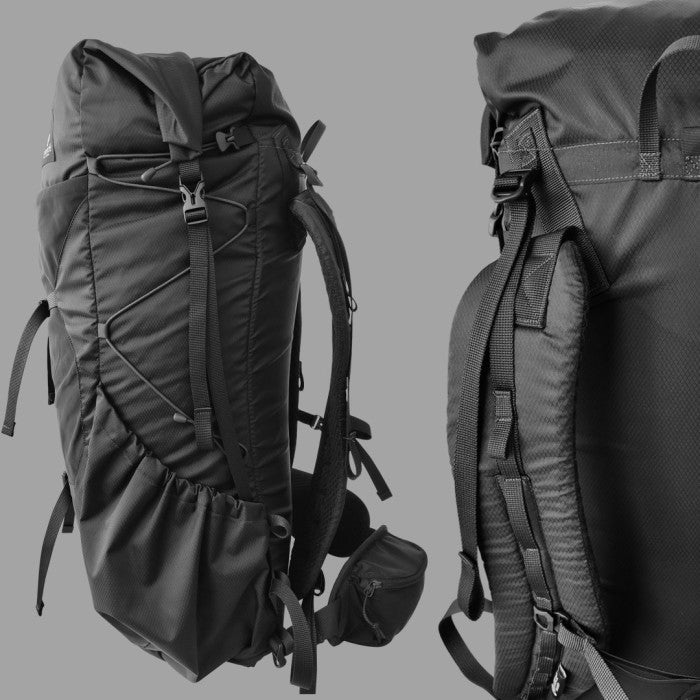 Pinnacle Troy Pro X3 38L Backpack Diamond Gridstop - Black