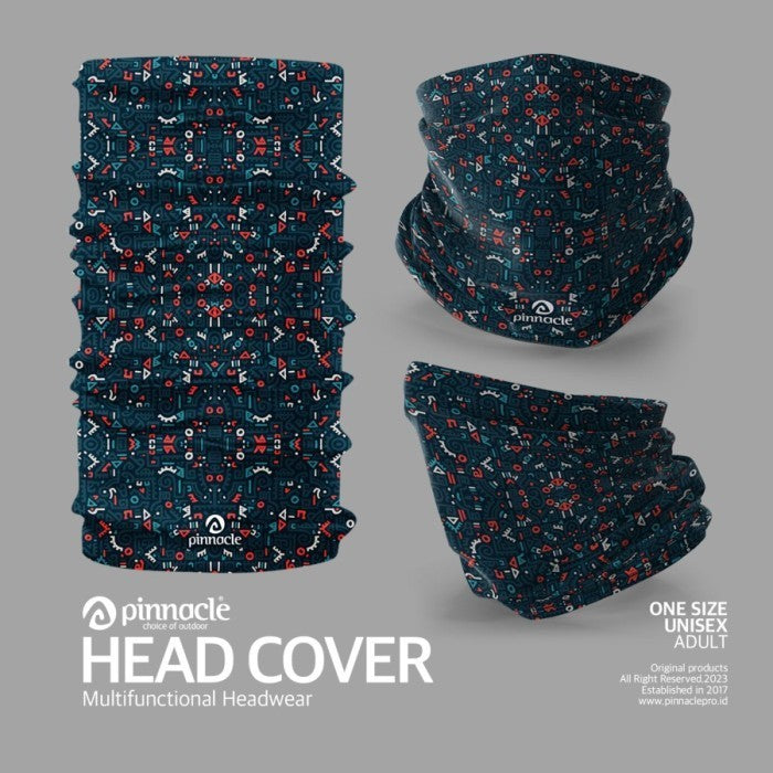 Pinnacle Head Cover Pattern Blue
