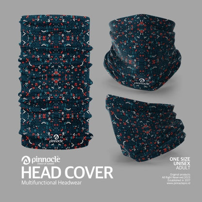Pinnacle Head Cover Pattern Blue