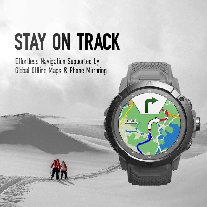 Coros Vertix 2S GPS Adventure Watch - MOON / Jam Tangan Smartwatch Outdoor GPS