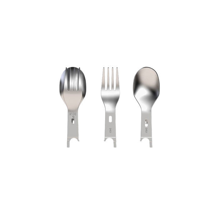 Opinel Picnic+ with Spoon & Fork (Tanpa Pisau Lipat No.08)