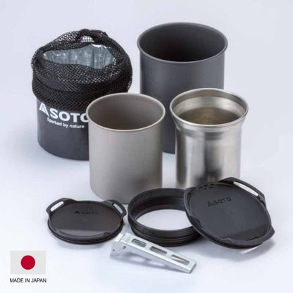 SOTO ThermoStack Cook Set Combo (SOD-521)