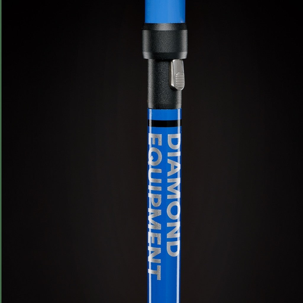 Trekking Pole Lari - Black Diamond NEW Distance Carbon Z Poles Ultra Blue