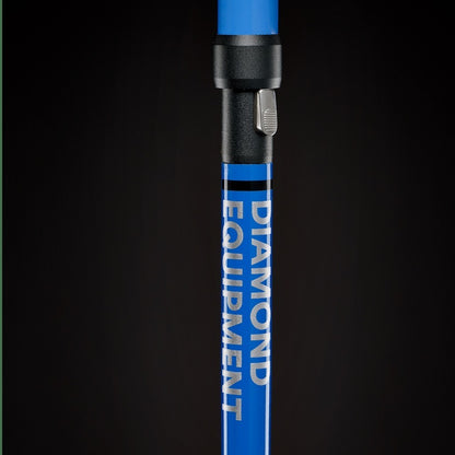 Trekking Pole Lari - Black Diamond NEW Distance Carbon Z Poles Ultra Blue