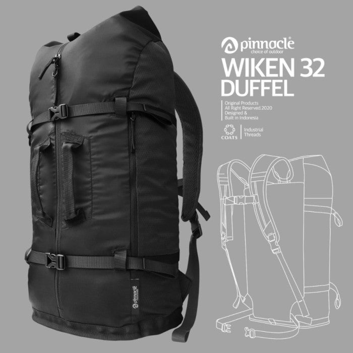 Pinnacle Wiken Duffel 32 - Black