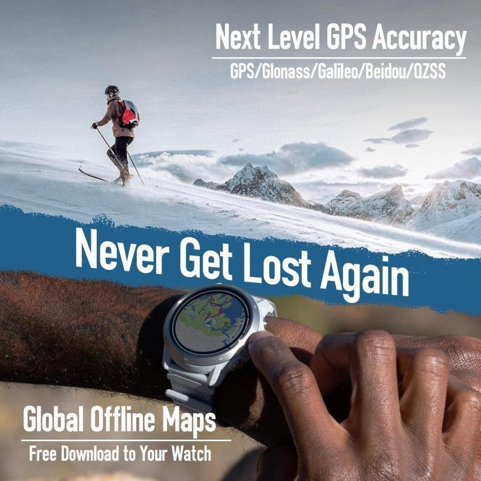 Coros Apex 2 GPS - BLACK / Adventure Outdoor Watch / Jam Tangan Smartwatch Trail Running
