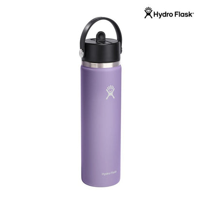 Hydro Flask Wide Mouth Flex Straw Cap Moonshadow 24 Oz