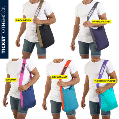 Tas Belanja Lipat Praktis Selempang - Ticket To The Moon Eco Bag SMALL