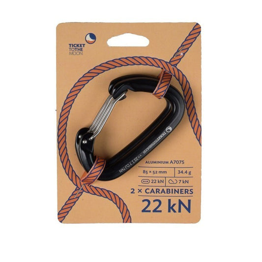 Ticket To The Moon - Carabiner 22kN
