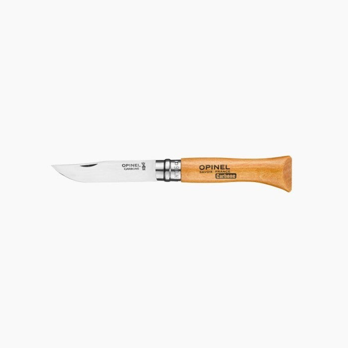 Opinel N°06 Carbon Steel Folding Knife - Pisau Lipat Outdoor