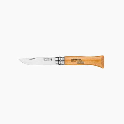 Opinel N°06 Carbon Steel Folding Knife - Pisau Lipat Outdoor