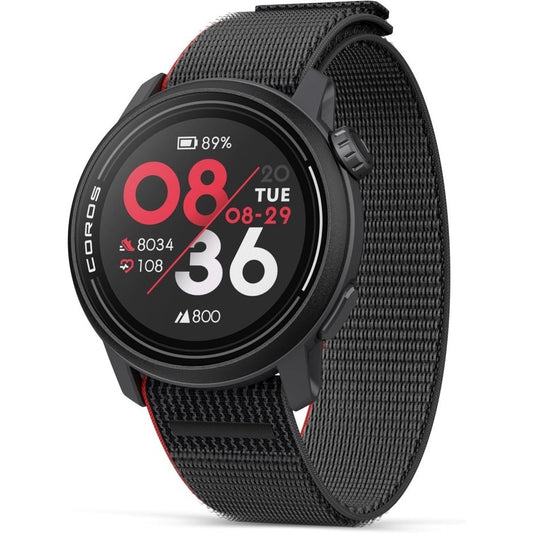 Coros Pace 3 GPS - Nylon Band Black / Running Sport Watch / Jam Tangan Smartwatch Outdoor