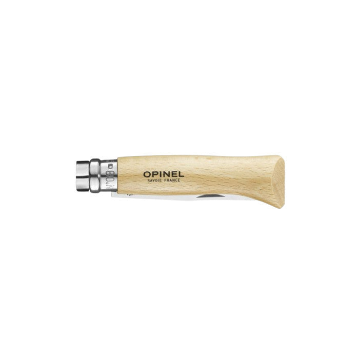 Opinel N°08 Stainless Steel Folding Knife - Pisau Lipat Outdoor