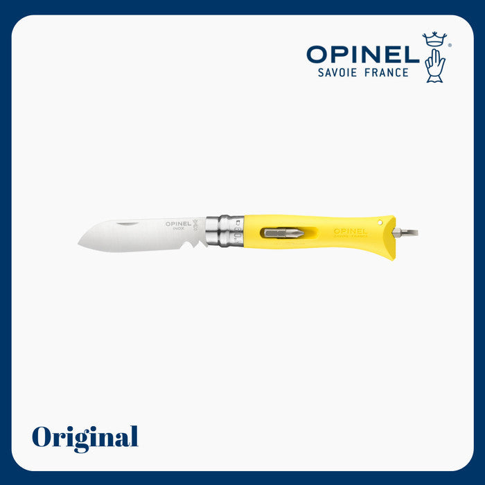 Opinel No.9 DIY Yellow - Pisau Lipat Serbaguna